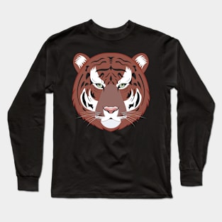 Tiger face Long Sleeve T-Shirt